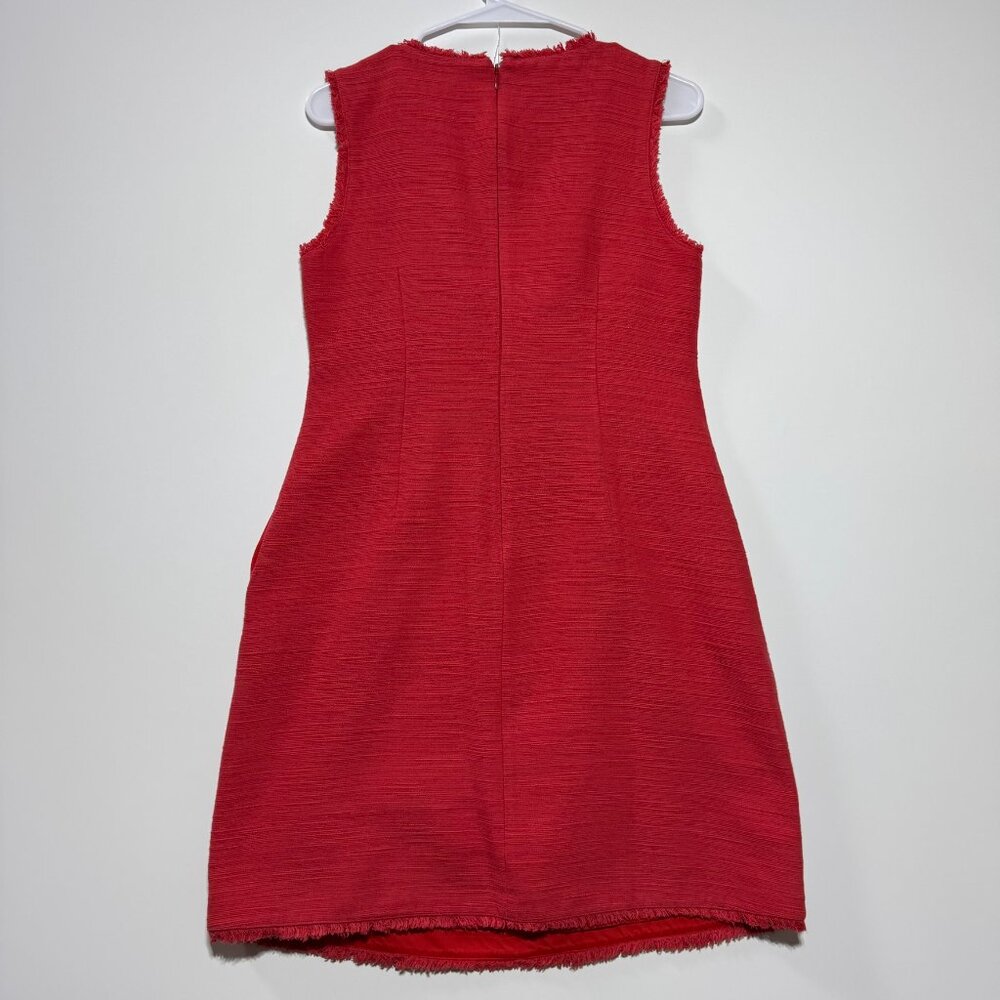 Banana Republic Frayed Edge Tweed Dress Size 4 - Picture 2 of 8